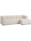 Sofá ALLESE chaise longue derecha beige Sofá ALLESE chaise longue derecha beige