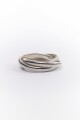 PULSERA TRIPLE PLATA