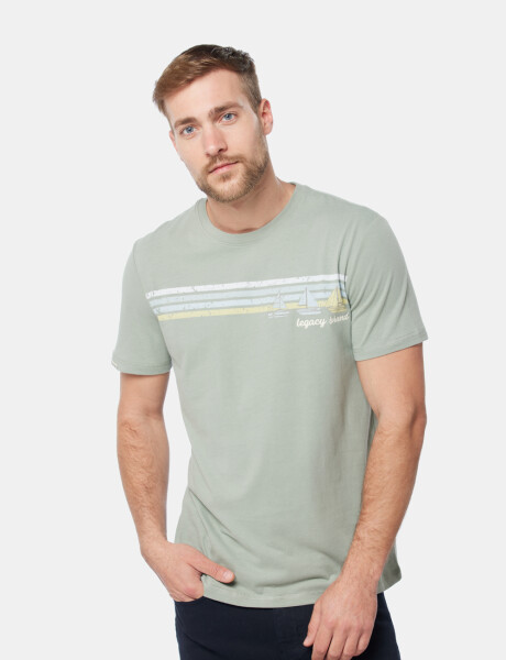 REMERA ESTAMPADA Verde