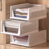 Estante cajonera plegable y apilable de plástico XL Estante cajonera plegable y apilable de plástico XL