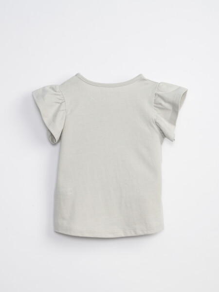 Remera volados Verde