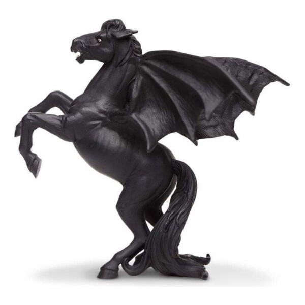 Juguete Figura Safari Caballo Negro Volador Pegaso Niños Juguete Figura Safari Caballo Negro Volador Pegaso Niños