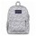 Mochila Escolar Jansport Cross Town Original Unisex Urbana Flutter By Grey