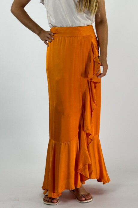 POLLERA PASIONARIA Naranja