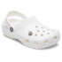 Jibbitz Tiny Silver Gem Flower Multicolor