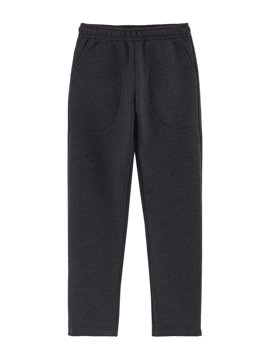 PANTALÓN DEPORTIVO INFANTIL UNISSEX - GRIS OSCURO 