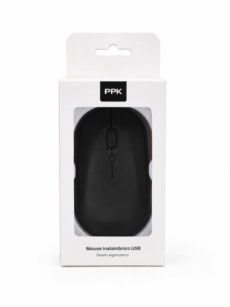 MOUSE INALAMBRICO USB NEGRO
