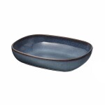 ASADERA CERAMICA 31x23x7CM ORGANIC AZUL ASADERA CERAMICA 31x23x7CM ORGANIC AZUL