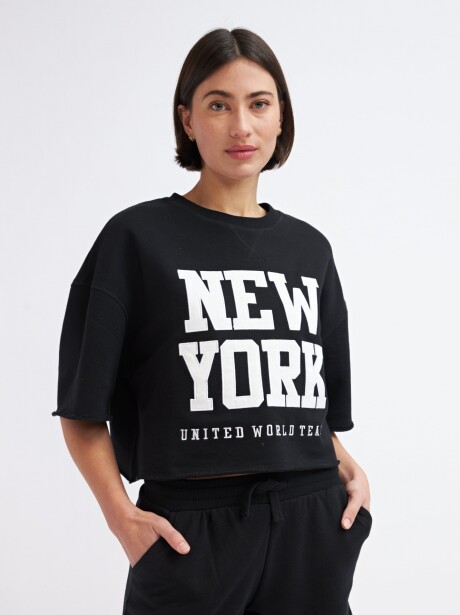 REMERA NY NEGRO