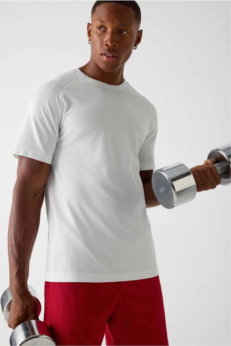 Polo The Training Day Tee Hombre - Classic White 