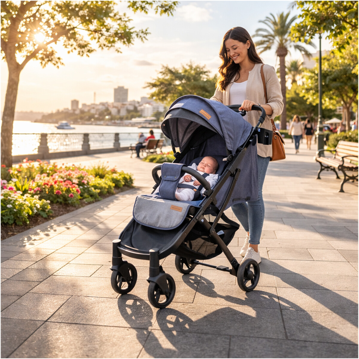 Coche Para Bebe Ulpes Con Capota Y Funda Rf400 - COCHE BEBE ULPES AZUL RF400 356730 