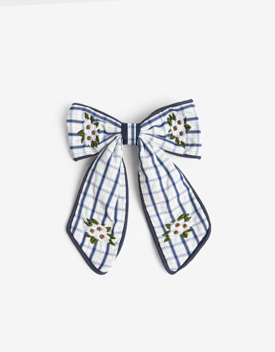 Hebilla Francesa Moño Textil Estampadao 