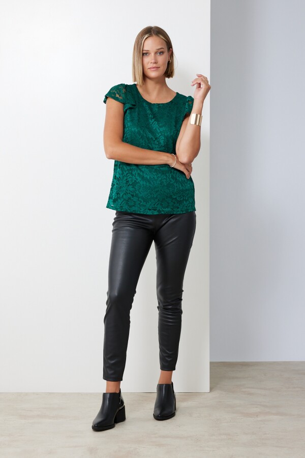 Blusa Encaje VERDE