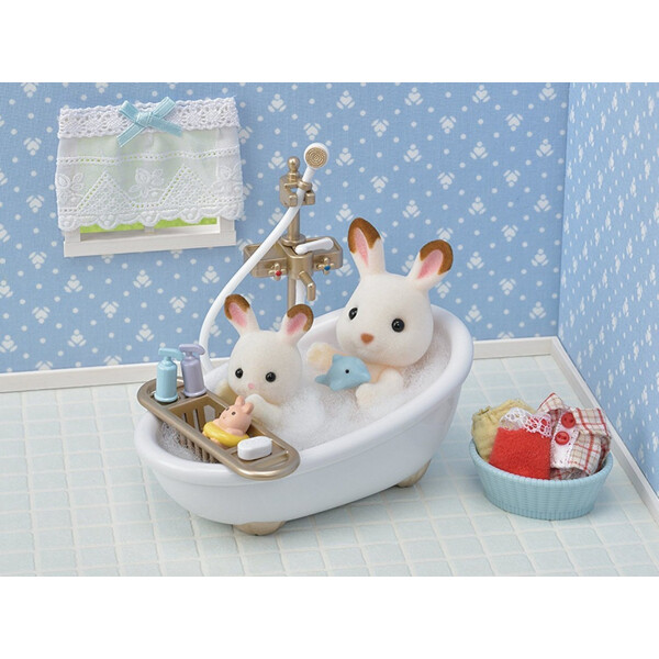 Sylvanian Families Set De Baño Muebles Accesorios Juguete Sylvanian Families Set De Baño Muebles Accesorios Juguete