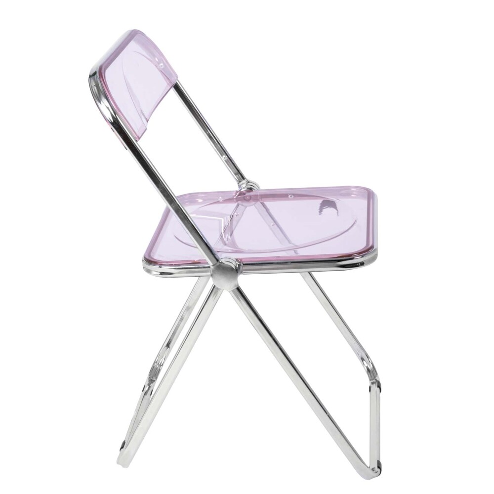SILLA DE COMEDOR PET-Y-METAL ROSA SOFÍA