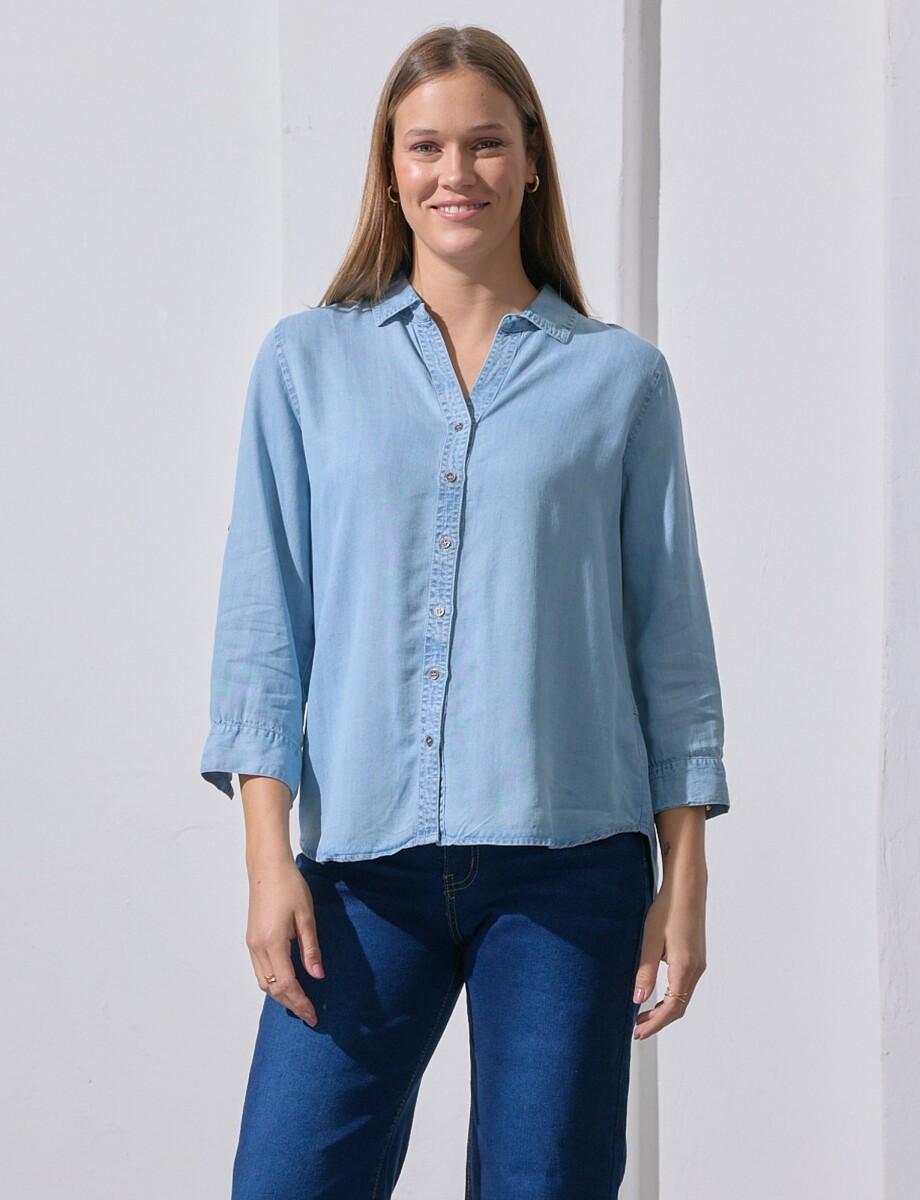 Camisa Tencel - Jean Claro 