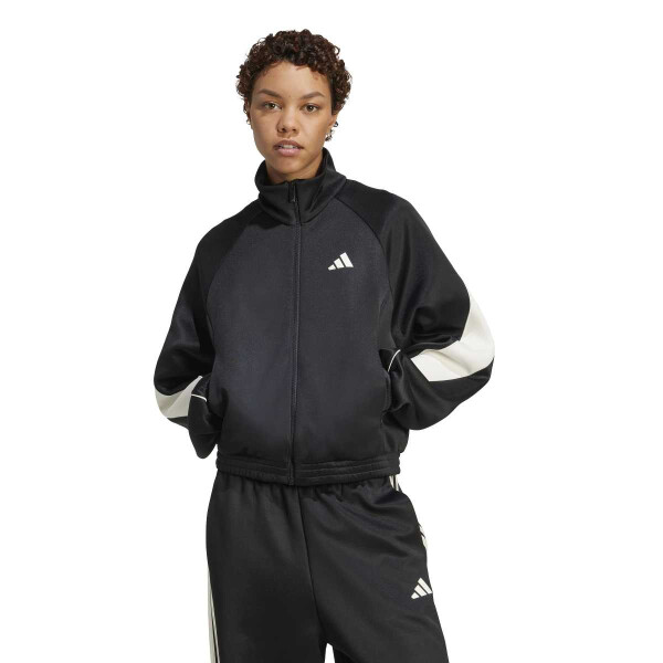 CAMPERA ADIDAS W STADIUM TT C Mujer JL6886 Negro-blanco