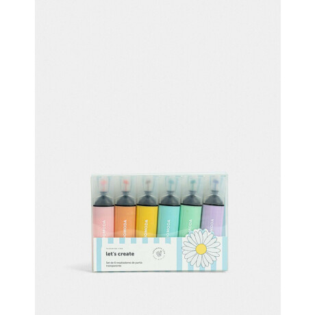 Set De Resaltadores Combinacion Multicolor