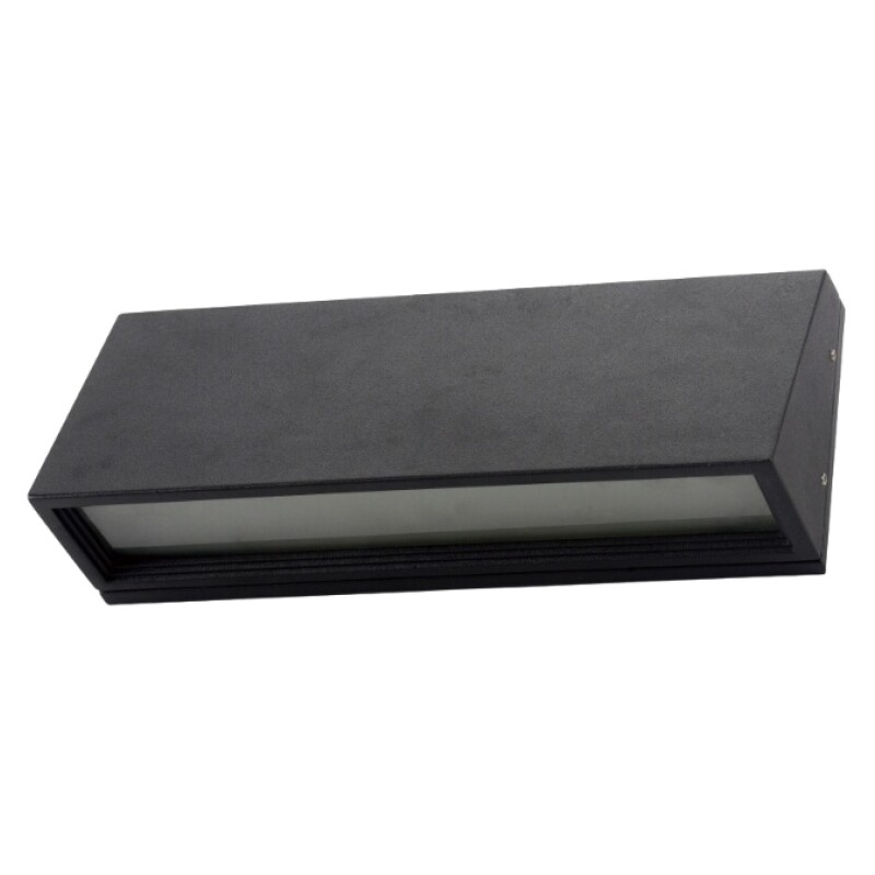 APLIQUE DE PARED ADO. LED UNIDIRECCIONAL MADRID 8W 3000K IP54 GRIS GRAFITO APLIQUE DE PARED ADO. LED UNIDIRECCIONAL MADRID 8W 3000K IP54 GRIS GRAFITO