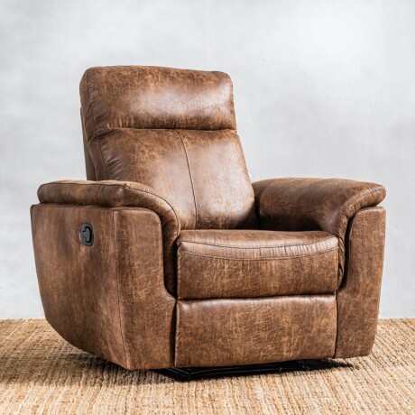 Sillón Reclinable Thomas 1 Cuerpo Chocolate