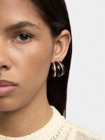 Aros Abiertos Efecto Carey marron