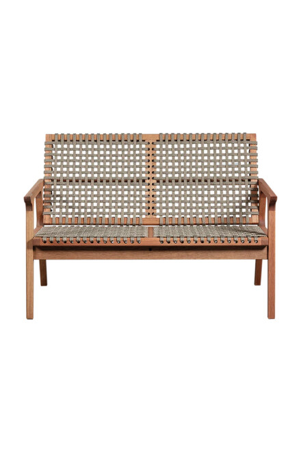 TRACO SOFA SOFA TRACO 2 LUGARES CUERDA RAMI 119x72x83CM JATOBA