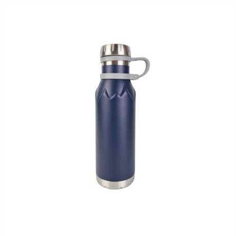 Botella térmica con tapa rosca 600 ml Azul