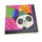 Servilleta Diseño x 20 Panda y Globos
