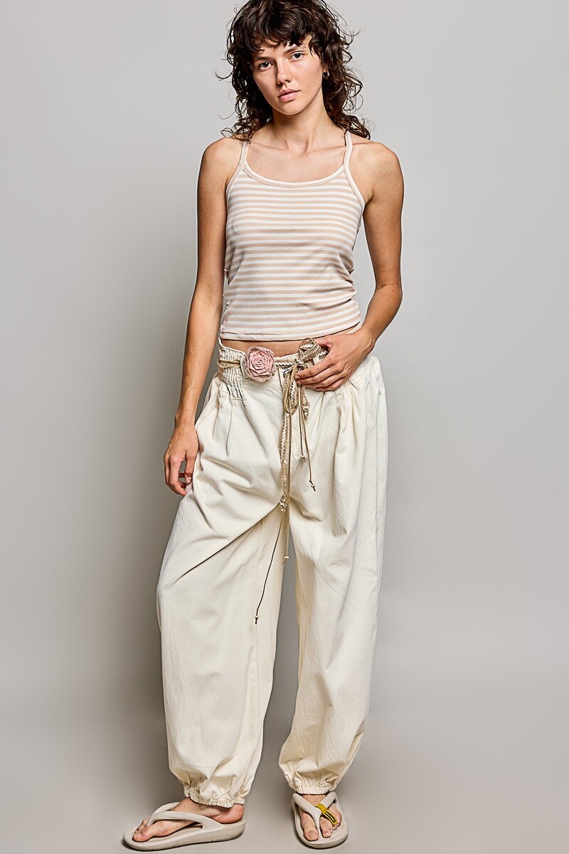 PANTALON ANCHO Natural