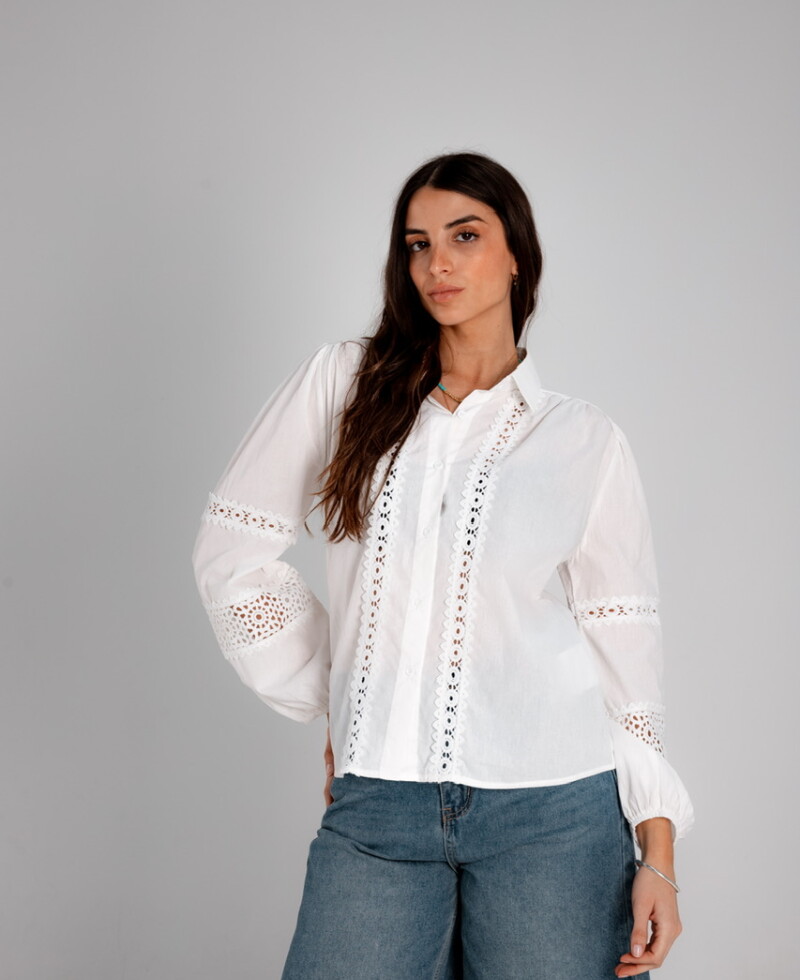 Camisa Francesca blanca
