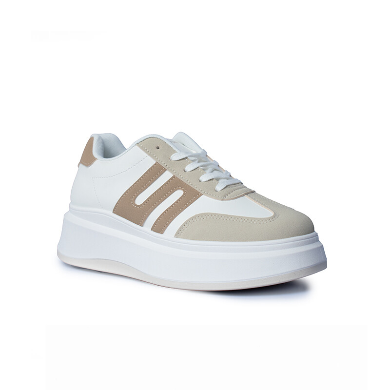 Calzado deportivo Panama Jack White/Beige