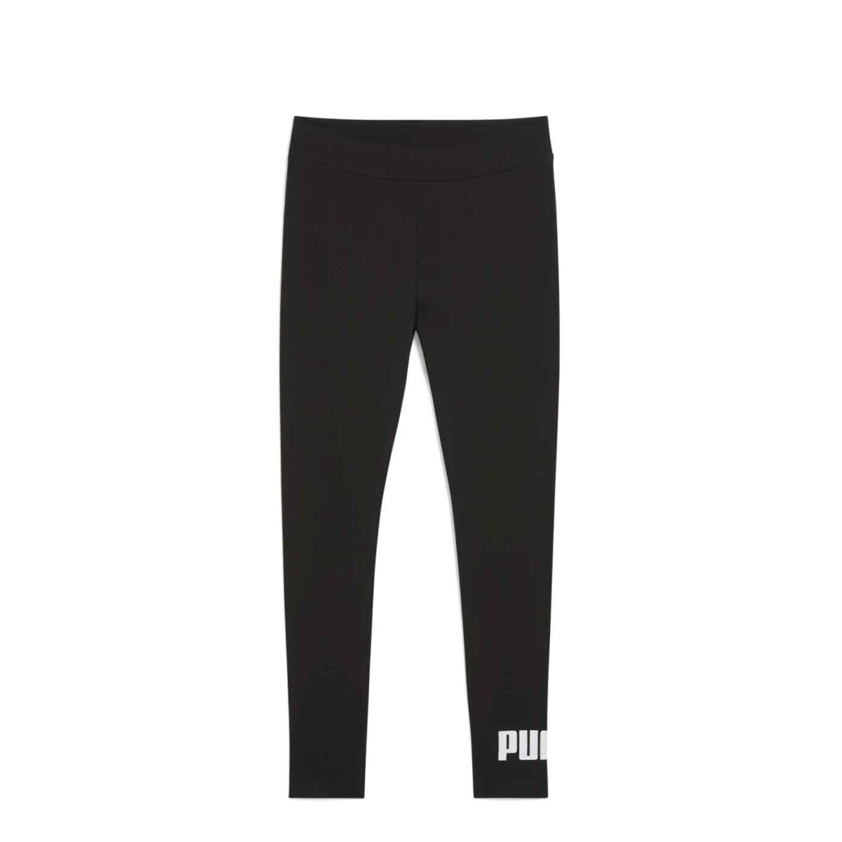 Calza de Mujer Puma Logo Leggings - Negro - Blanco 