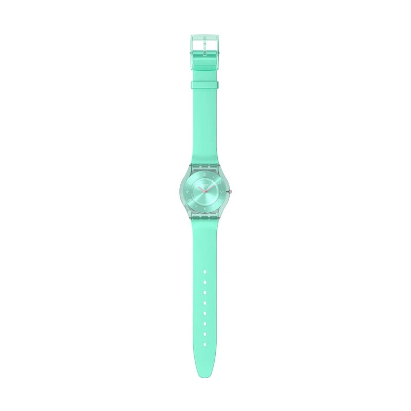 Reloj Swatch Pastelicious Teal SS08L100 de silicona Verde