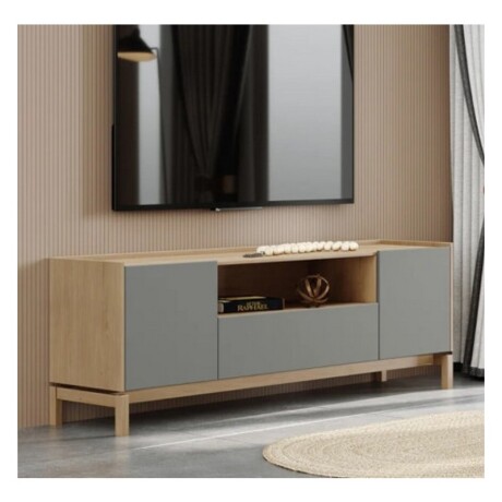 RACK FINESTRA BARCELONA 2 PUERTAS 1 CAJON. OAK/FERROLACK RACK FINESTRA BARCELONA 2 PUERTAS 1 CAJON. OAK/FERROLACK