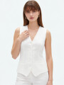 Chaleco Fiorenza Blanco