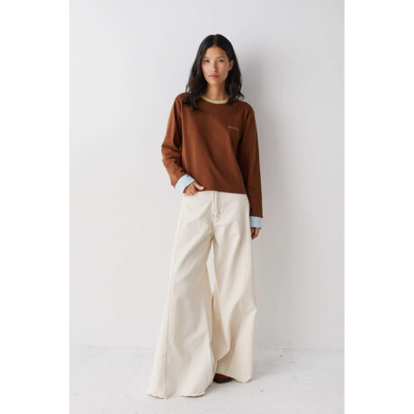 Tshirt Contrast Chocolate