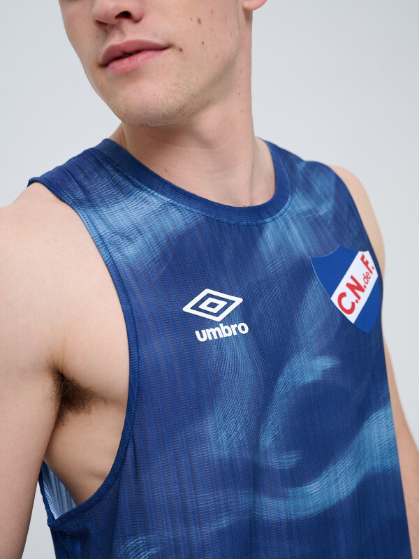 MUSCULOSA PRESS Nacional Hombre Azul Marino