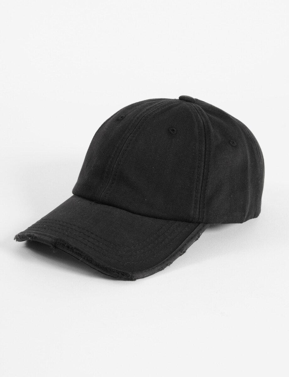 Cap vintage - negro 