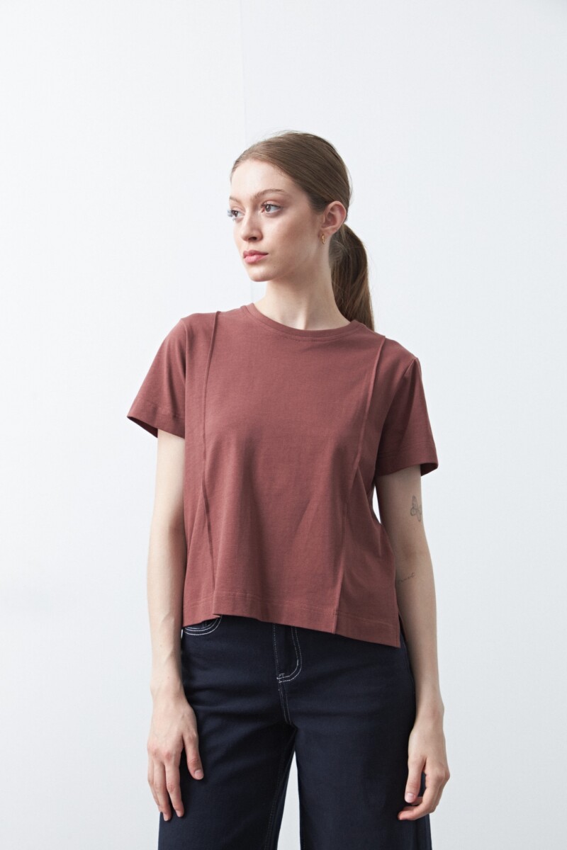 REMERA PADELLA Ladrillo