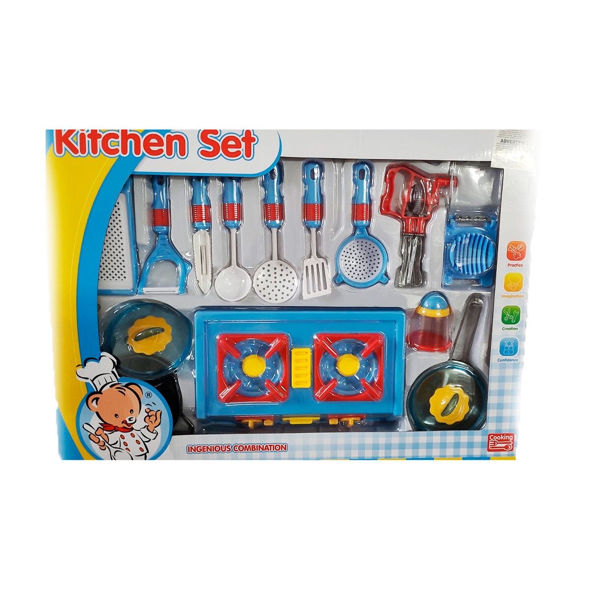 Set de Vajilla de Cocina Infantil con Accesorios - 001 