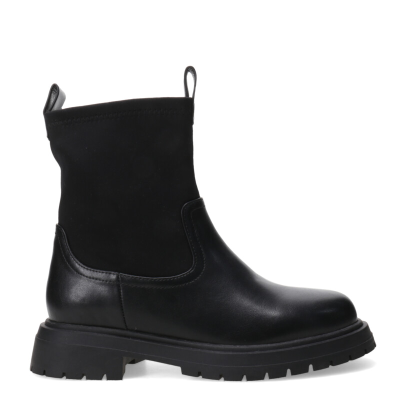 Bota de Niña MINI Miss Carol SITKA con simil cuero elastizado Negro