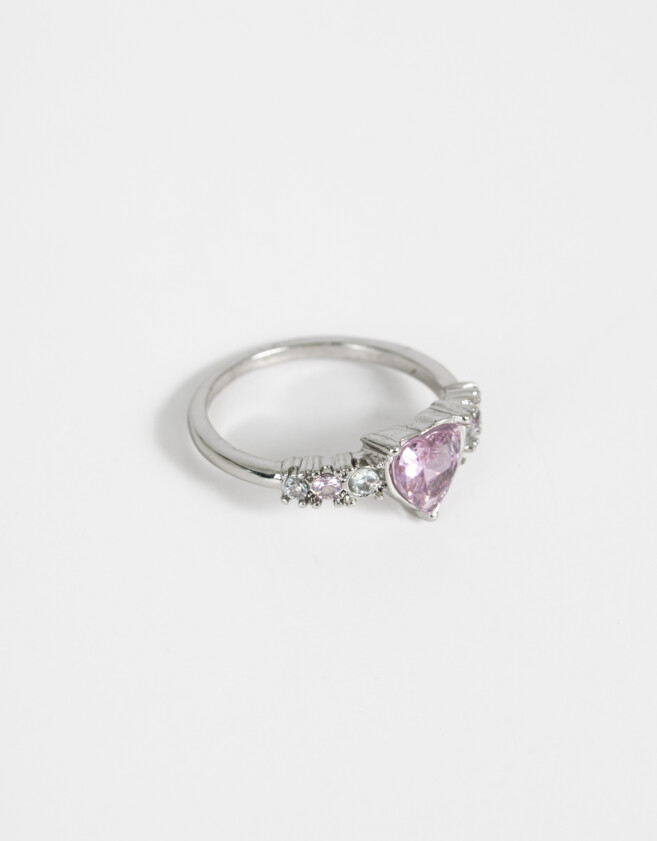 Anillos Chicos Con cubic zirconia Anillo Con Cubic Zirconia - Plateado