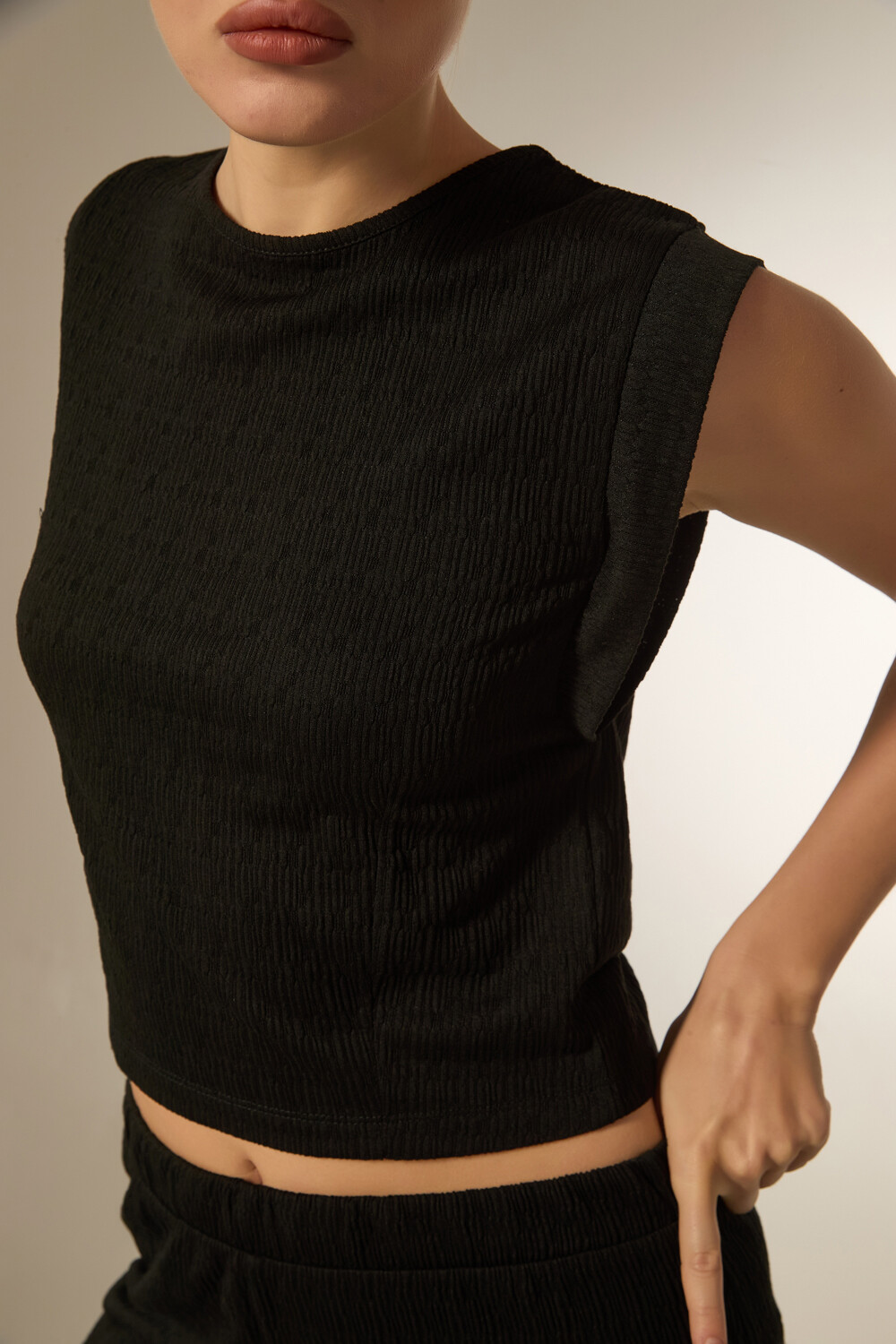 Remera Qorim Negro