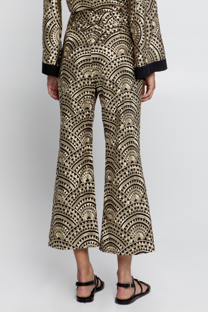 PANTALÓN FLARE Negro