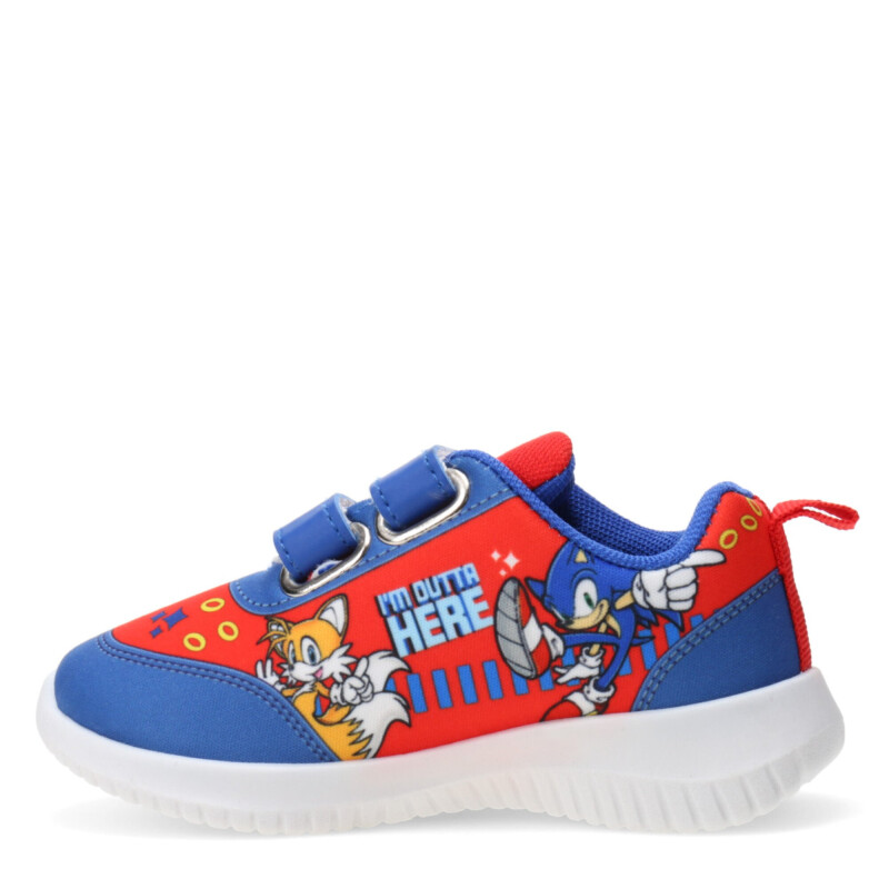 Championes Infantiles Sonic Sonic Rojo - Azul - Amarillo