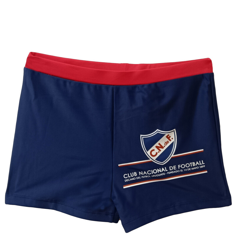 Short Infantil Nacional Kids Azul Marino - Rojo - Blanco