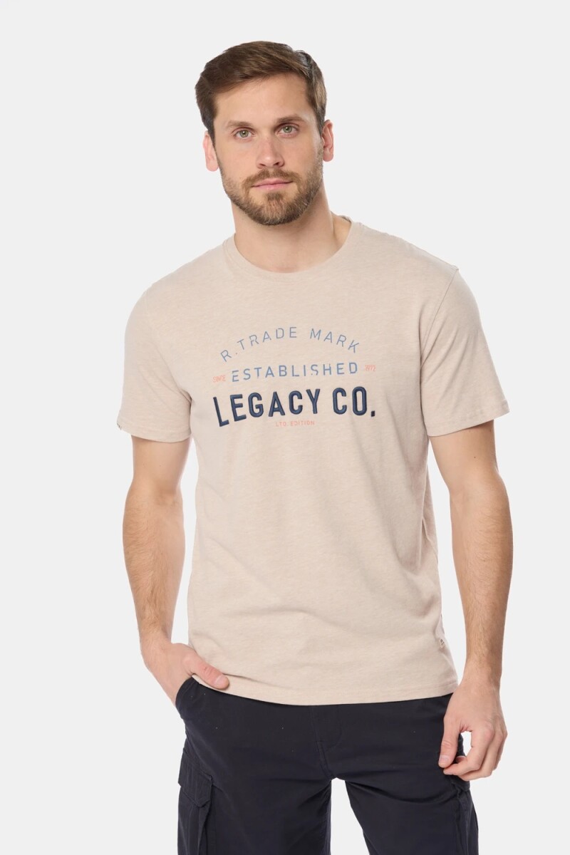 T-SHIRT LEGACY 6053 - BEIGE 