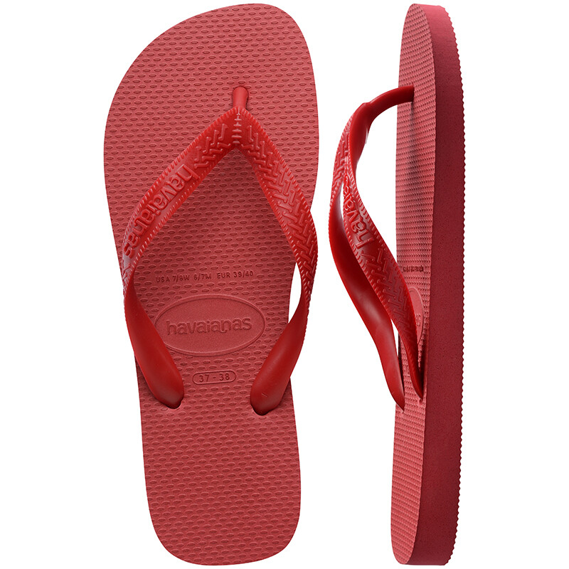 Ojotas Havaianas Top Rojo