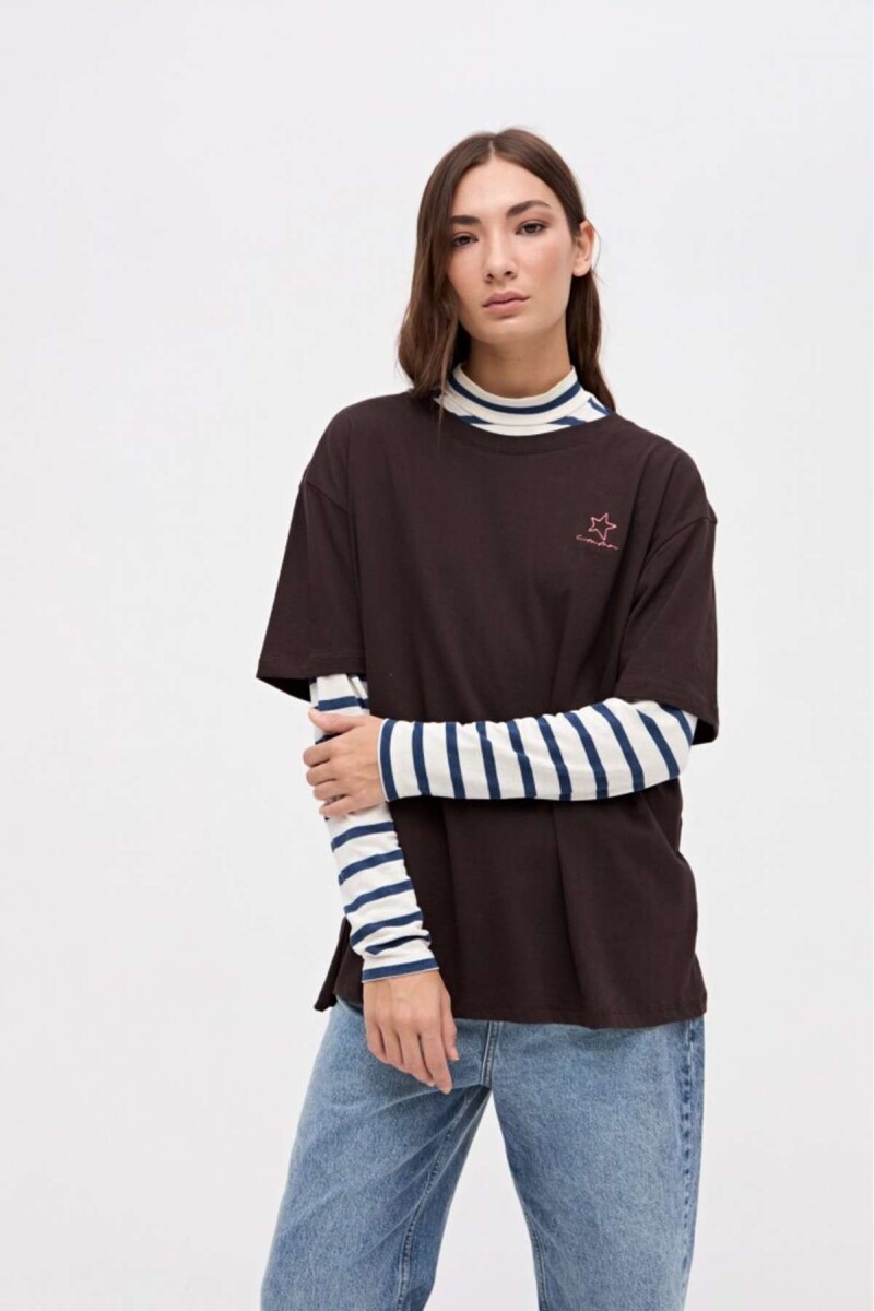 Remera Zuma - Marrón 