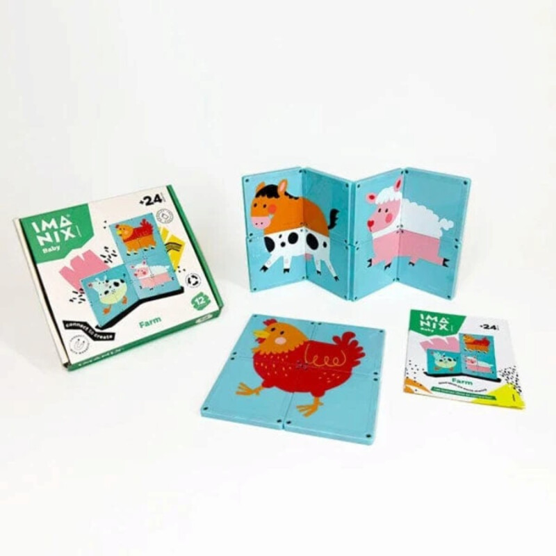 Juego Magnético Imanix Baby 12 Piezas Juego Magnético Imanix Baby 12 Piezas